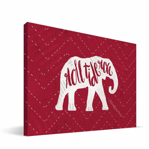 Alabama Crimson Tide Mascot Canvas Print