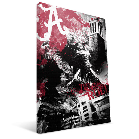 Alabama Crimson Tide Spirit Canvas Print
