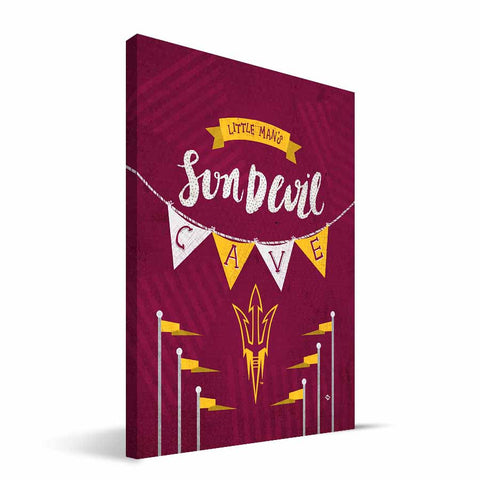 Arizona State Sun Devils Little Man Canvas Print