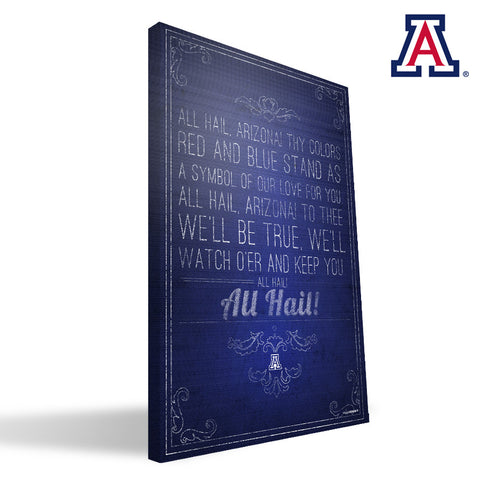 Arizona Wildcats Song Canvas Print