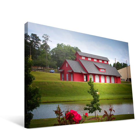 Auburn Tigers Auburn Ag Barn Canvas Print