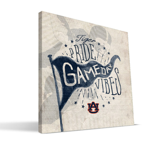 Auburn Tigers Gameday Vibes Canvas Print