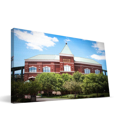 Baylor Bears Baylor Ballpark Canvas Print