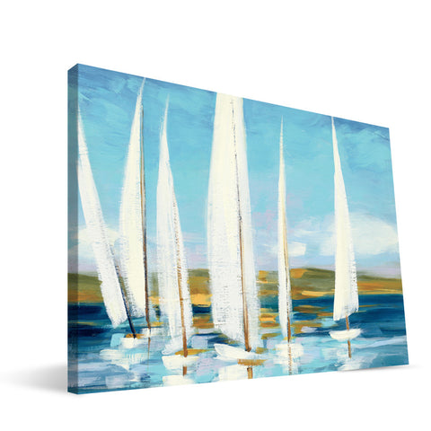 Sail Boats Canvas Print