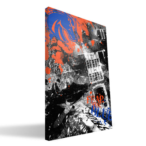 Boise State Broncos Spirit Canvas Print