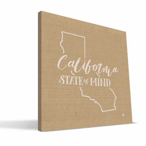 California State of Mind Canvas Print