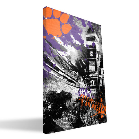Clemson Tigers Spirit Canvas Print