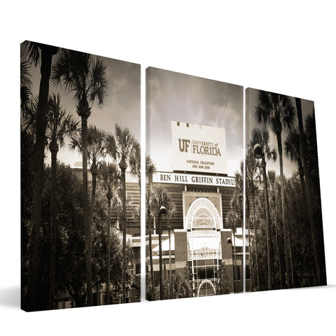 Florida Gators Ben Hall Griffin Stadium Canvas Print