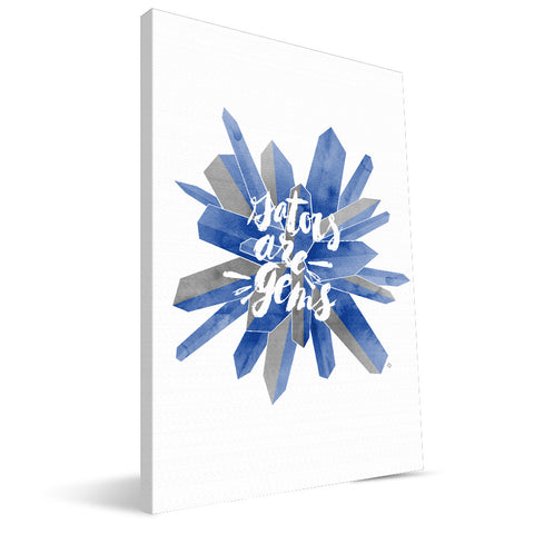 Florida Gators Gem Canvas Print