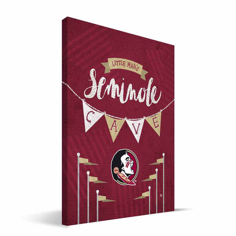 Florida State Seminoles Little Man Canvas Print