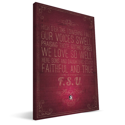 Florida State Seminoles Song Canvas Print