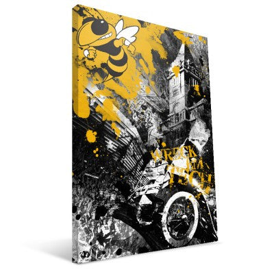 Georgia Tech Yellow Jackets Spirit Canvas Print