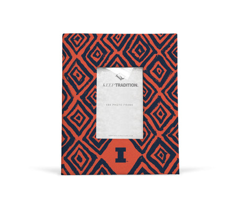 Illinois Fighting Illini Diamond Picture Frame