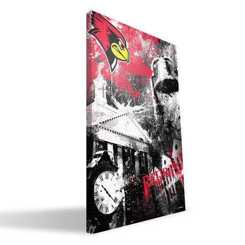 Illinois State Redbirds Spirit Canvas Print