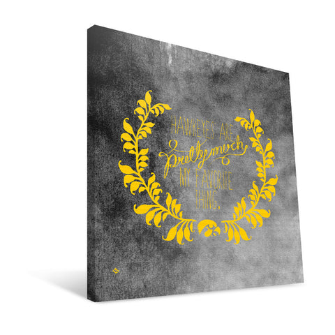 Iowa Hawkeyes Favorite Thing Canvas Print