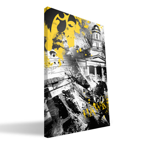 Iowa Hawkeyes Spirit Canvas Print
