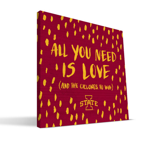 Iowa State Cyclones All You Need Canvas Print