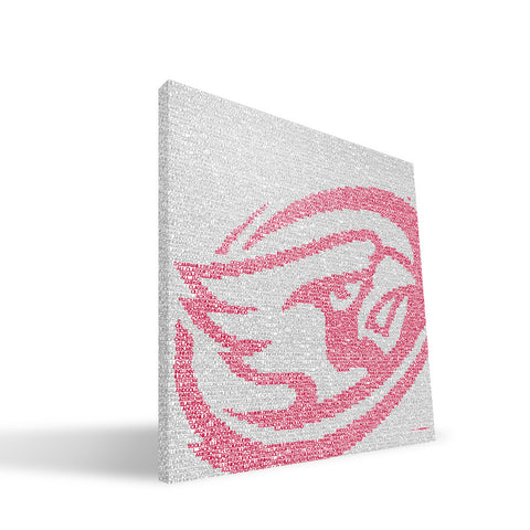 Iowa State Cyclones Typo Canvas Print