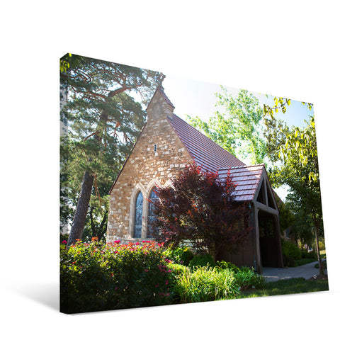 Kansas Jayhawks Danforth Chapel Canvas Print