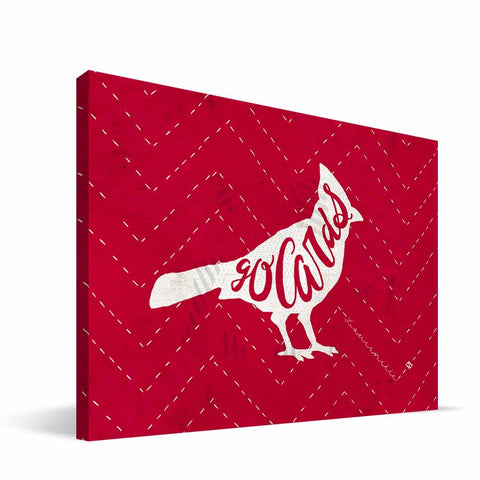 Louisville Cardinals Mascot Canvas Print