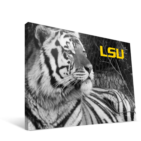 LSU Tigers Mike The Tiger Canvas Print