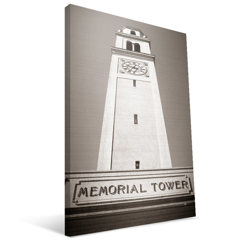 LSU Tigers Memorial Tower Canvas Print