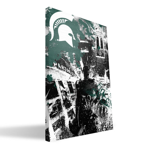 Michigan State Spartans Spirit Canvas Print