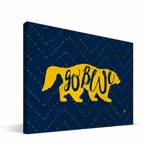 Michigan Wolverines Mascot Canvas Print