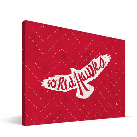 Miami University RedHawks Mascot Canvas Print