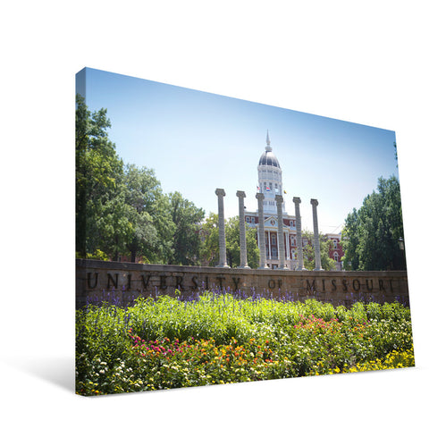 Missouri Tigers Campus Entry Canvas Print