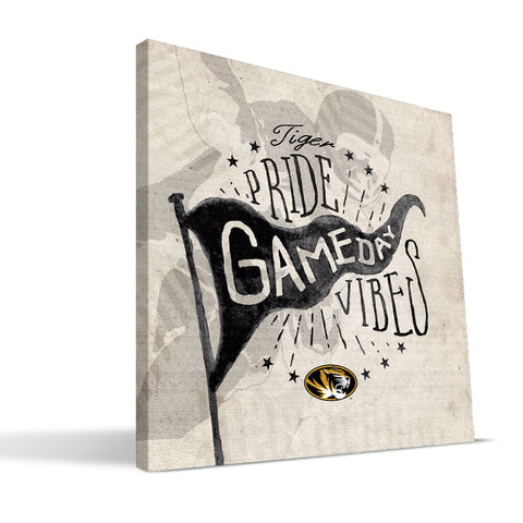 Missouri Tigers Gameday Vibes Canvas Print