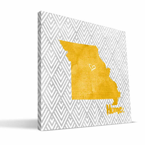 Missouri Tigers Home Canvas Print