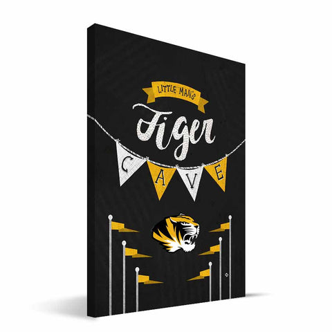Missouri Tigers Little Man Canvas Print