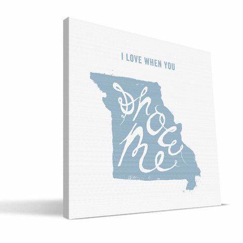 Missouri State Motto Canvas Print