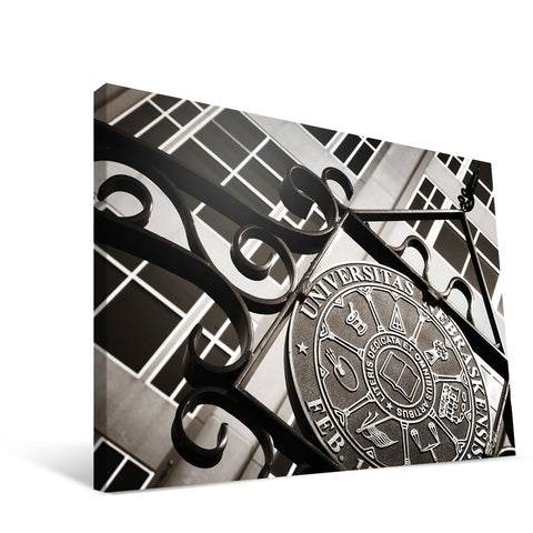 Nebraska Cornhuskers Gateway Crest Canvas Print