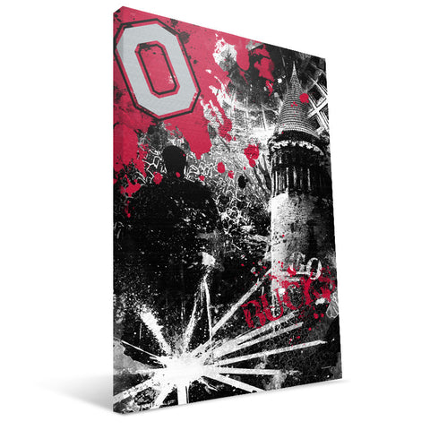 Ohio State Buckeyes Spirit Canvas Print