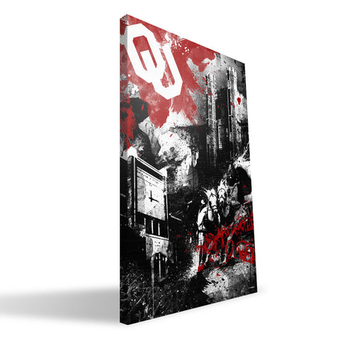 Oklahoma Sooners Spirit Canvas Print