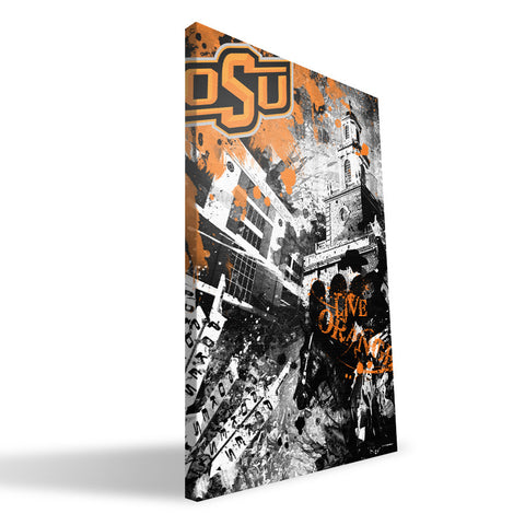 Oklahoma State Cowboys Spirit Canvas Print