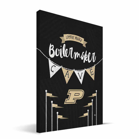 Purdue Boilermakers Little Man Canvas Print