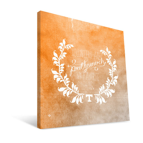 Tennessee Volunteers Favorite Thing Canvas Print