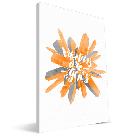 Tennessee Volunteers Gem Canvas Print