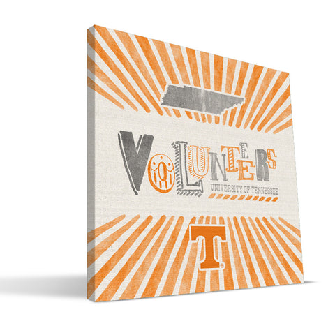 Tennessee Volunteers State Canvas Print