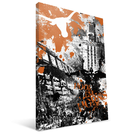 Texas Longhorns Spirit Canvas Print