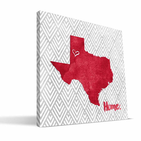 Texas Tech Red Raiders Home Canvas Print