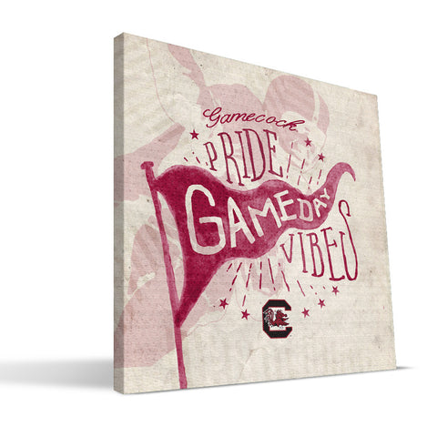 South Carolina Gamecocks Gameday Vibes Canvas Print