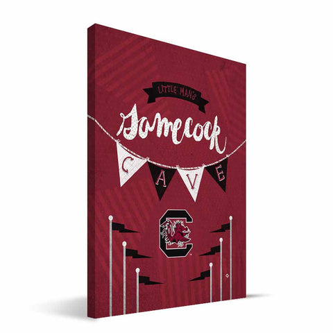 South Carolina Gamecocks Little Man Canvas Print