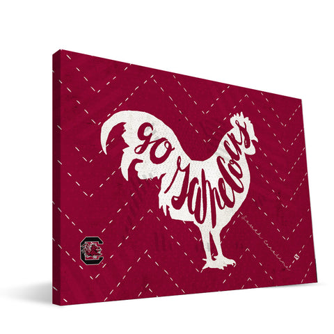 South Carolina Gamecocks Mascot Canvas Print