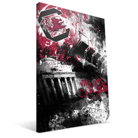 South Carolina Gamecocks Spirit Canvas Print