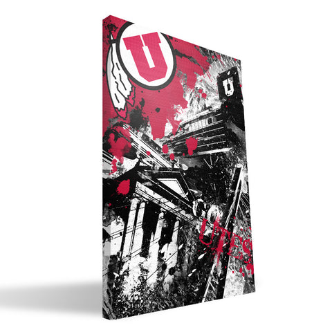 Utah Utes Spirit Canvas Print