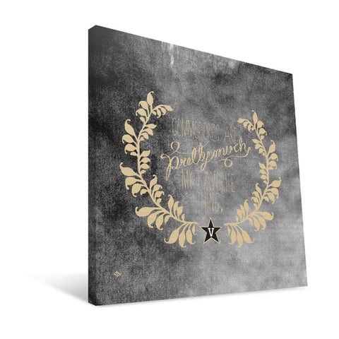 Vanderbilt Commodores Favorite Thing Canvas Print